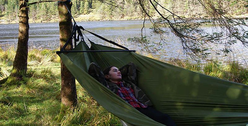 Crua Modus is a Multipurpose Camping Tent, with Hammock, Bedding, More