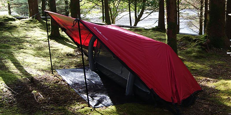 Crua Modus is a Multipurpose Camping Tent, with Hammock, Bedding, More