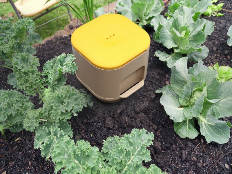 In-Ground Yield Vermicomposting Modular Bin Minimizes User Interaction