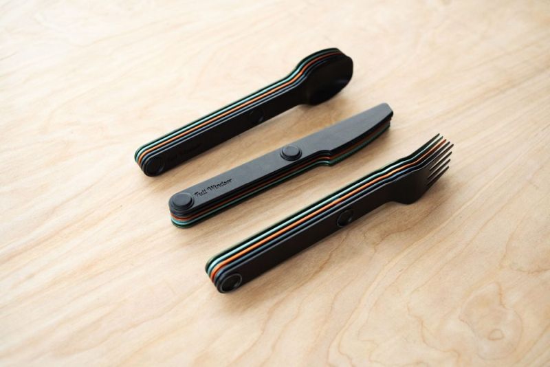 Magware Magnetic Flatware is Lightweight Non-Disposable Set of Cutlery