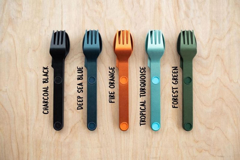 Magware Magnetic Flatware is Lightweight Non-Disposable Set of Cutlery