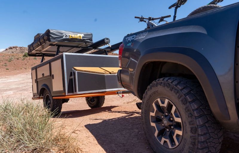 Moto Burly Off-Road Trailers to Explore Backcountry