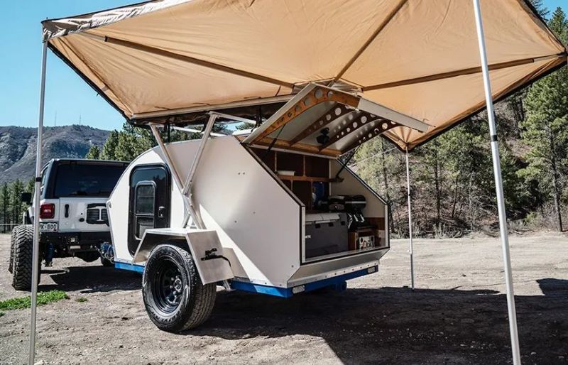 Moto Burly Off-Road Trailers to Explore Backcountry