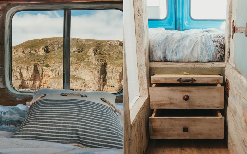 Supertramped Co. Converts Old Van into Bohemian-Inspired Mobile Home