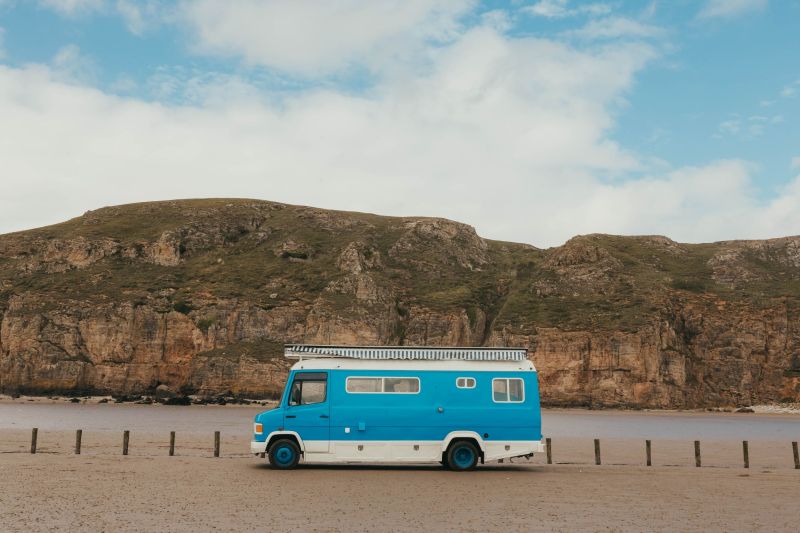 Supertramped Co. Converts Old Van into Bohemian-Inspired Beach Hut on Wheels 