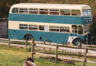 This Stunning Double Decker Glamping Bus in Wales is Perfect Getaway