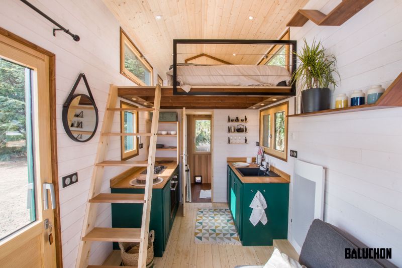 Hauméa Tiny house by Baluchon for Célia and Damien