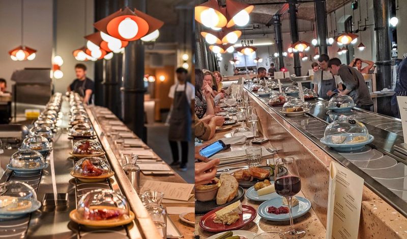 World’s First Cheese Conveyor Belt Restaurant is Open in London