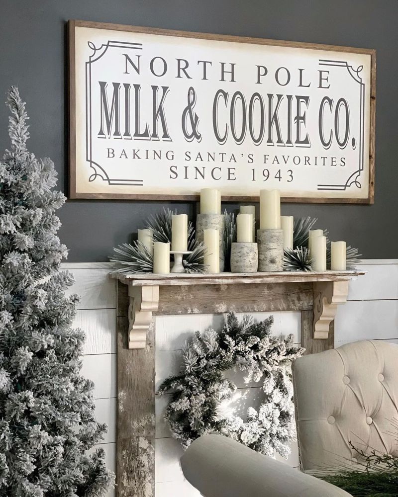 Amazing Christmas Fireplace Mantel Decoration Ideas to Try This Year