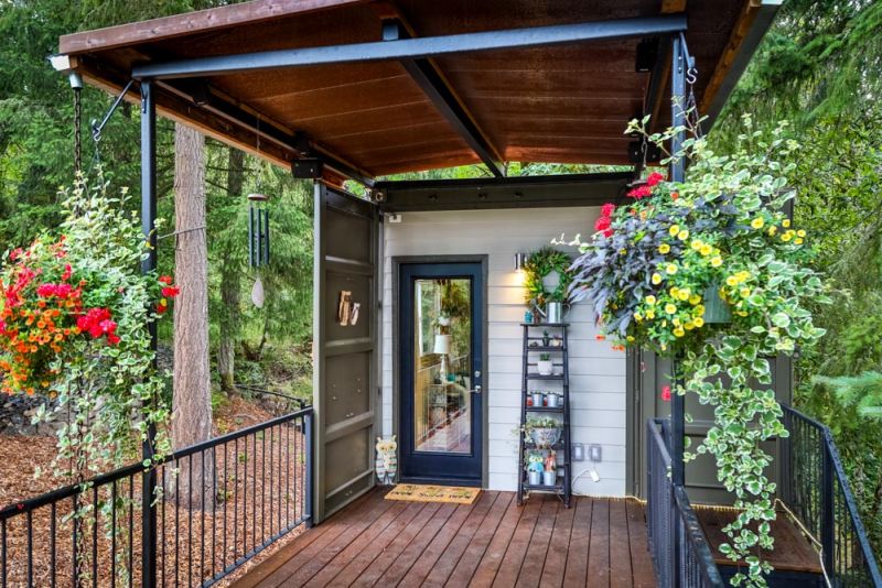 Couple Builds Amazing Two-Story Shipping Container Home for $80k