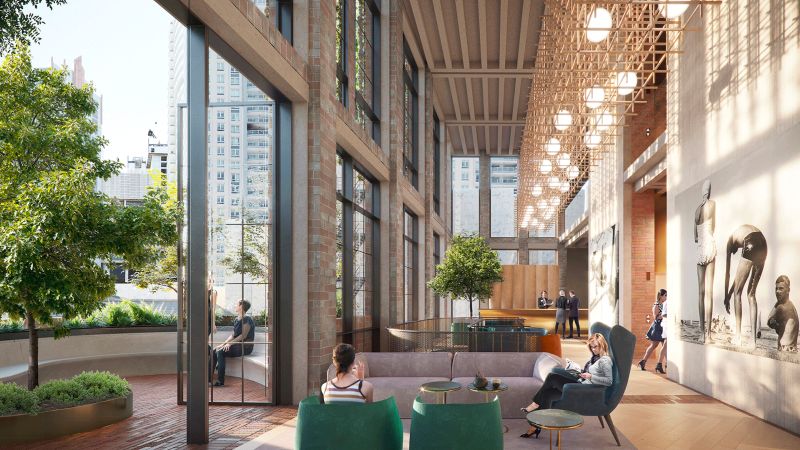 Crone's Recycled Brick Design Wins Competition for Construction of $250m 375 Pitt Street Hotel