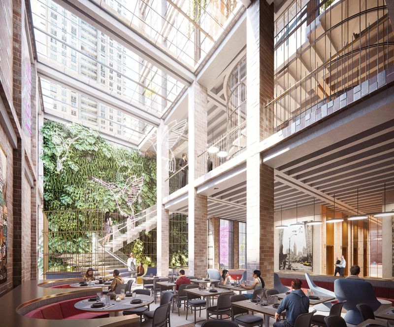 Crone's Recycled Brick Design Wins Competition for Construction of $250m 375 Pitt Street Hotel