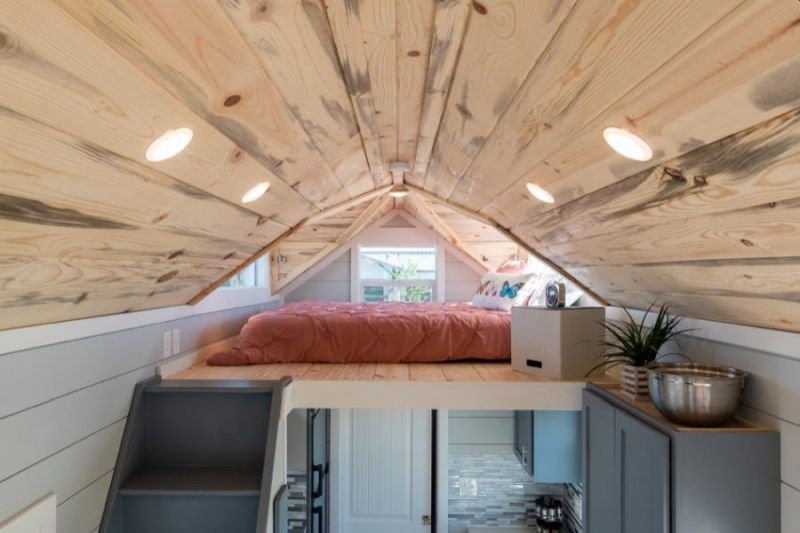 Fully Off-Grid K2 Tiny House on Wheels Features Double Dormer Lofts