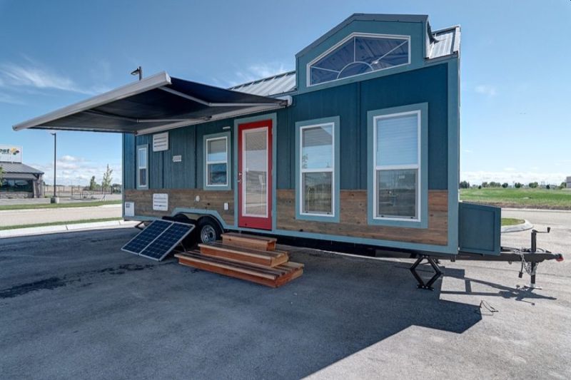 Fully Off-Grid K2 Tiny House on Wheels Features Double Dormer Lofts