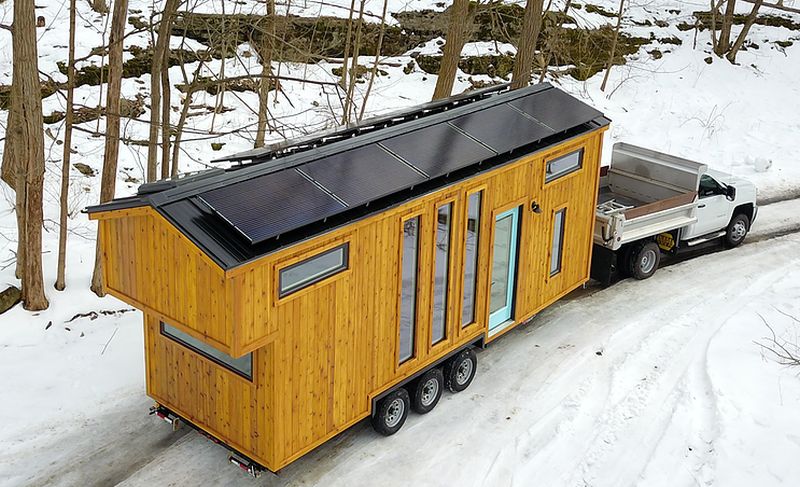 Luxurious Off-Grid Ark Tiny Home Blends Function and Style Seamlessly