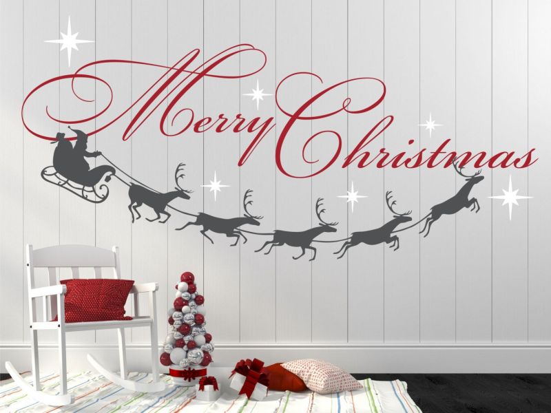 Merry Christmas wall decals
