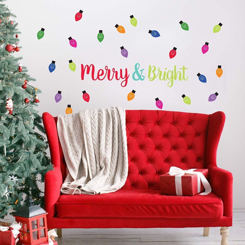 Paper Riot’s Christmas wall decal