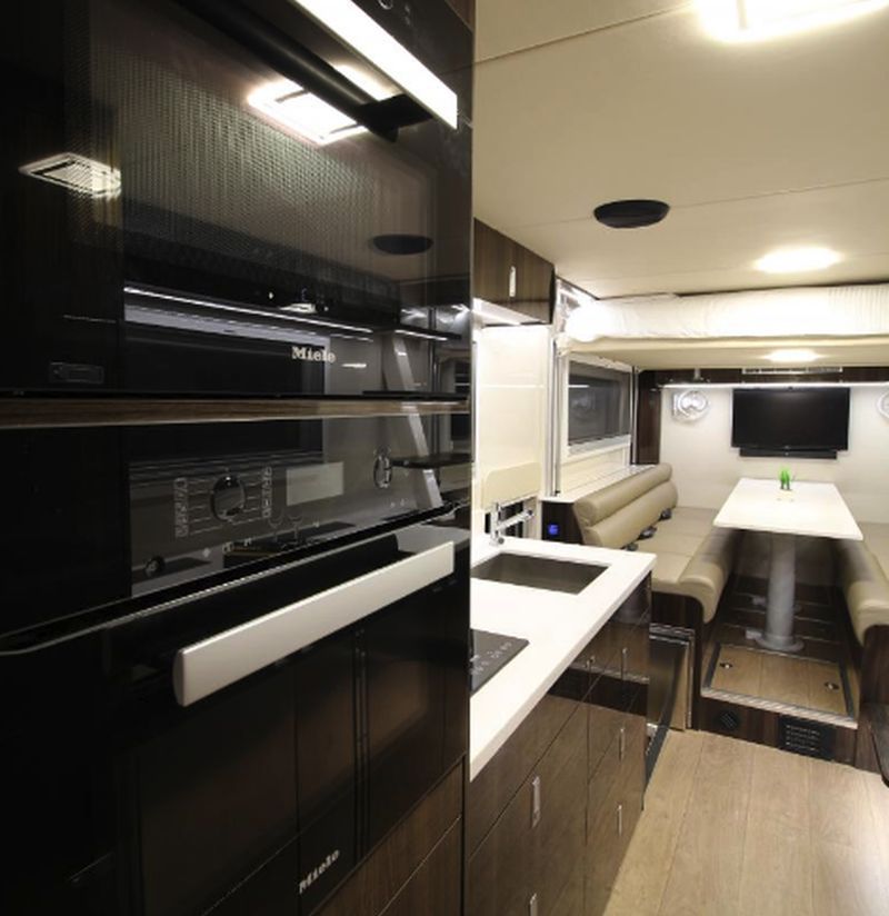 SLRV Commander 8x8 Two-Story Motorhome Gives Luxurious Off-Grid Living Experience