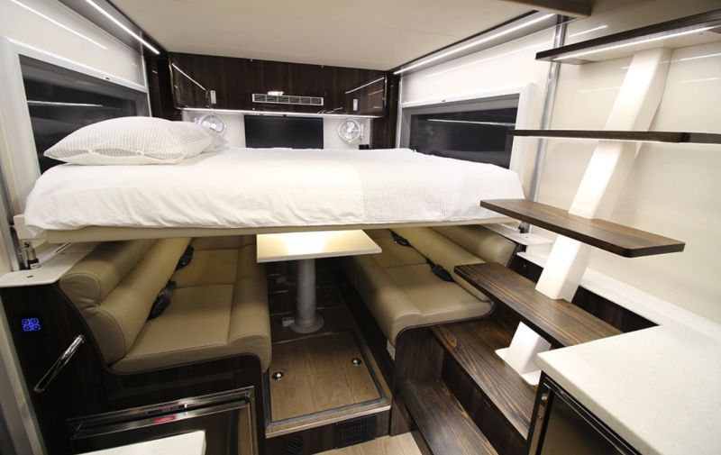 SLRV Commander 8x8 Two-Story Motorhome Gives Luxurious Off-Grid Living Experience