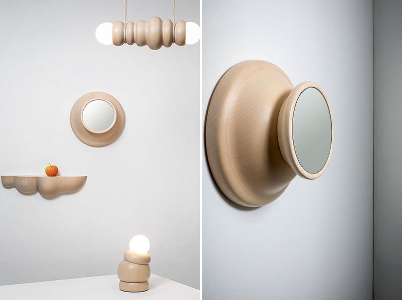 Studio Sein, Hermann Viehauser Creates Posable Wooden Table Lamp 