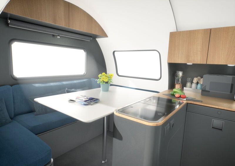 BeauEr 3X Caravan Expands Living Space Triple with Push of a Button 