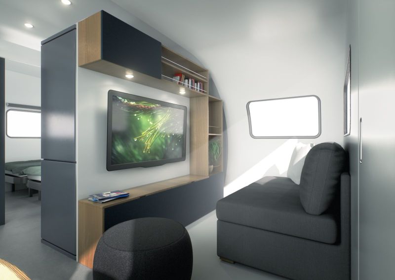 BeauEr 3X Caravan Expands Living Space Triple with Push of a Button 