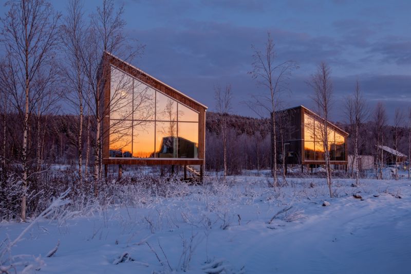 Floating Arctic Bath Hotel & Spa in Swedish Lapland in Now Open 