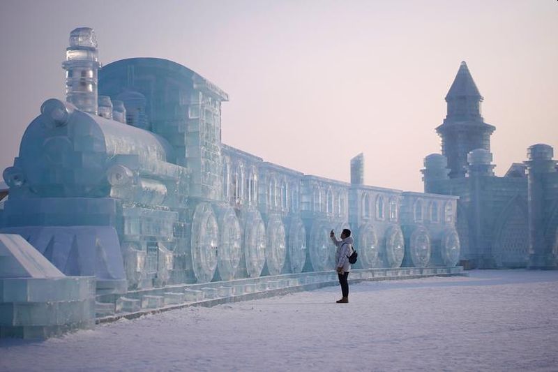 Harbin Ice and Snow Festival Ready to Open its Frozen Wonderland to Visitors