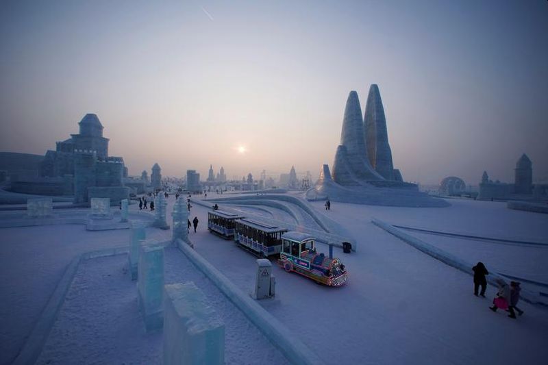 Harbin Ice and Snow Festival Ready to Open its Frozen Wonderland to Visitors