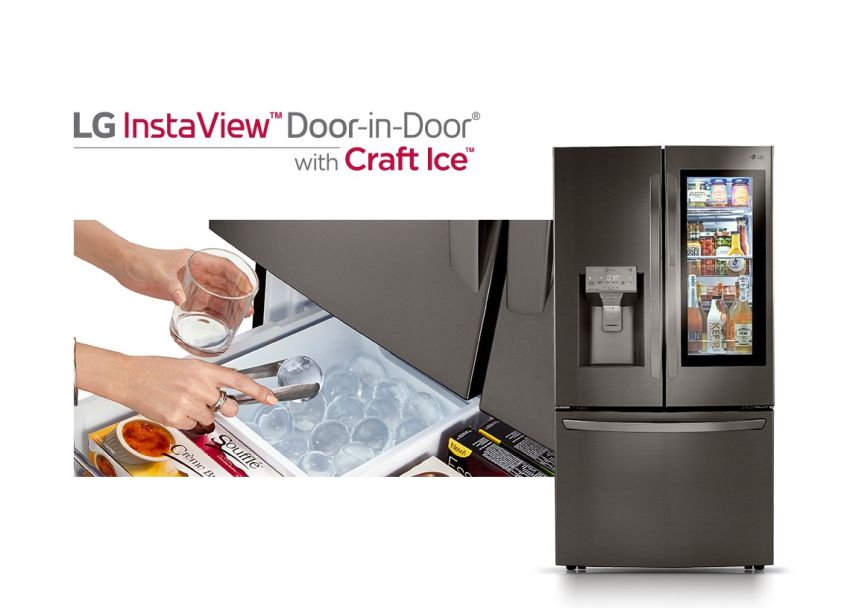 LG Exhibiting Two New InstaView Refrigerators at CES 2020