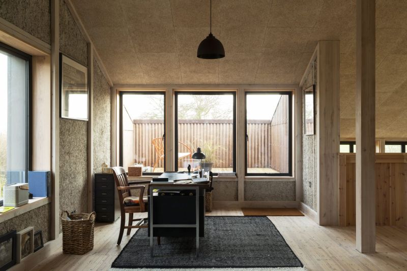 Solar-Powered Flat House by Practice Architecture is Made from Hemp