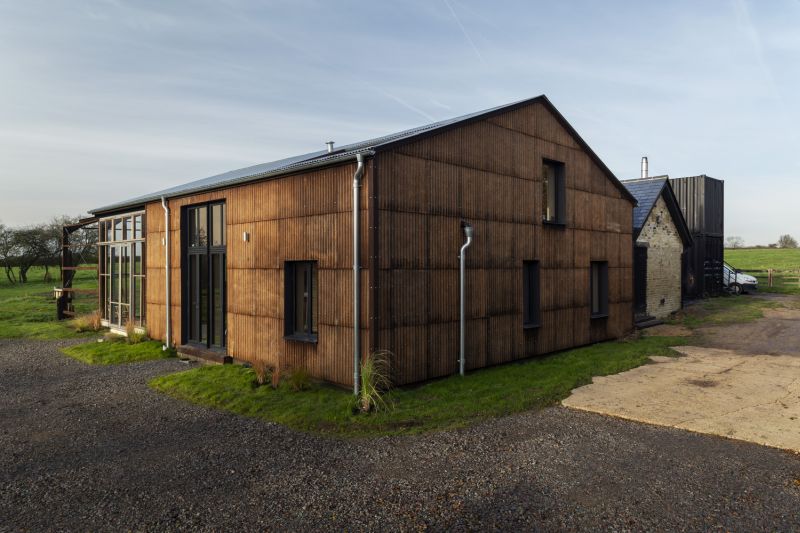 Solar-Powered Flat House by Practice Architecture is Made from Hemp