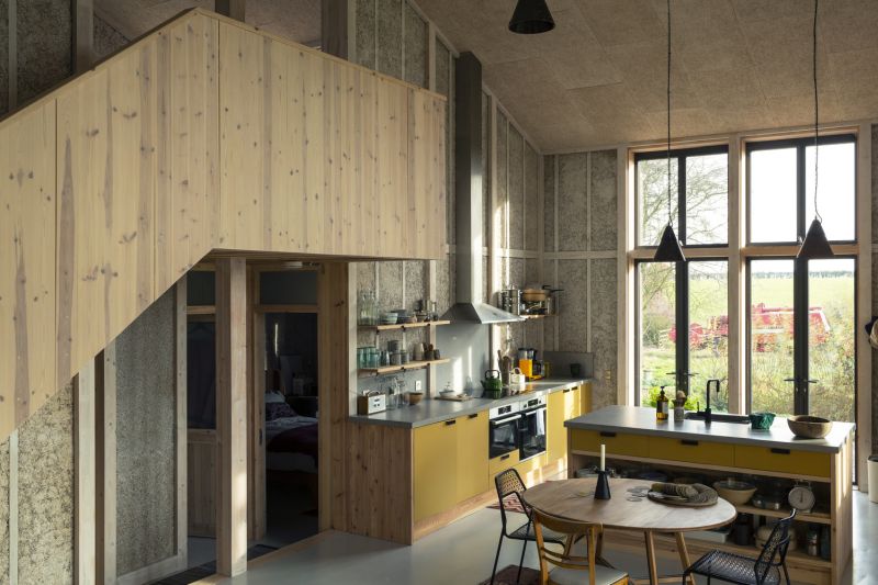 Solar-Powered Flat House by Practice Architecture is Made from Hemp