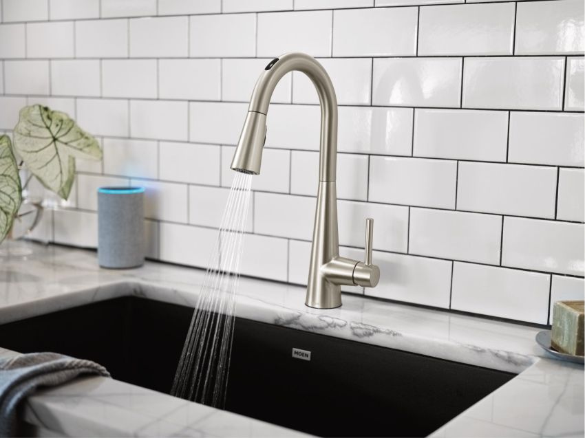 U by Moen Smart Faucet Offers Exact Amount of Water at Right Temperature