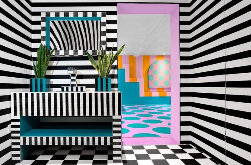 Camille Walala Designs Life-Sized House from 2M LEGO Tiles
