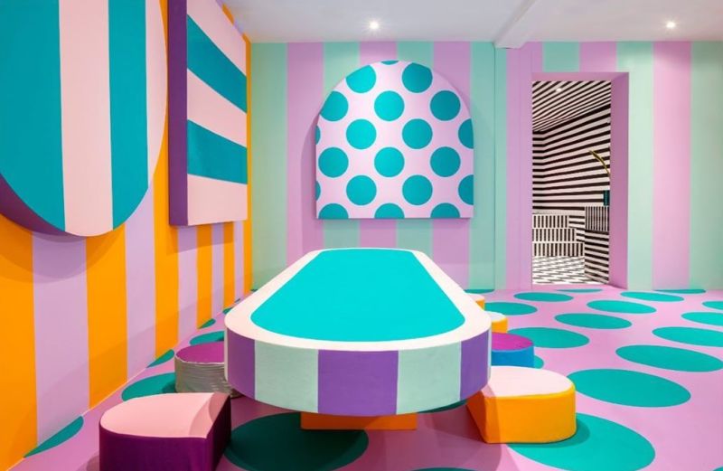 Camille Walala Designs Life-Sized House from 2M LEGO Tiles