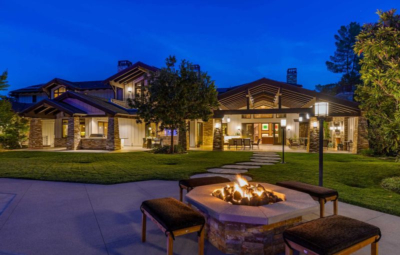 L.A. Mansion Boasts of a Star Wars-Themed Basement, Private Tennis Court & Orchard