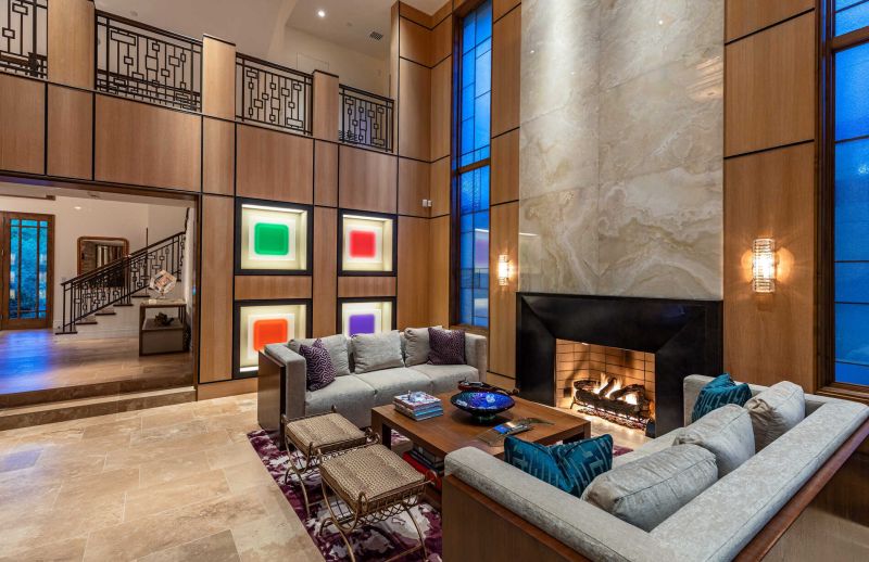 L.A. Mansion Boasts of a Star Wars-Themed Basement, Private Tennis Court & Orchard