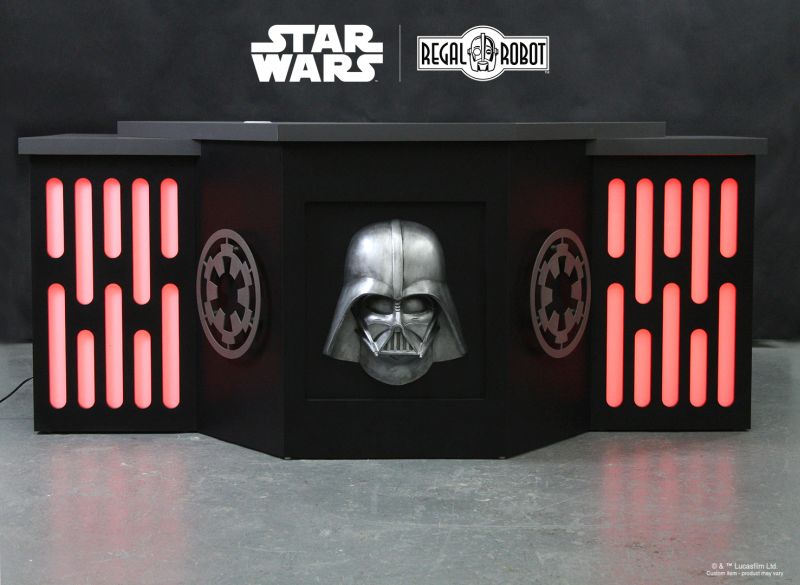 Regal Robot Custom-Builds Imperial-Themed Desk for a Star Wars Fan