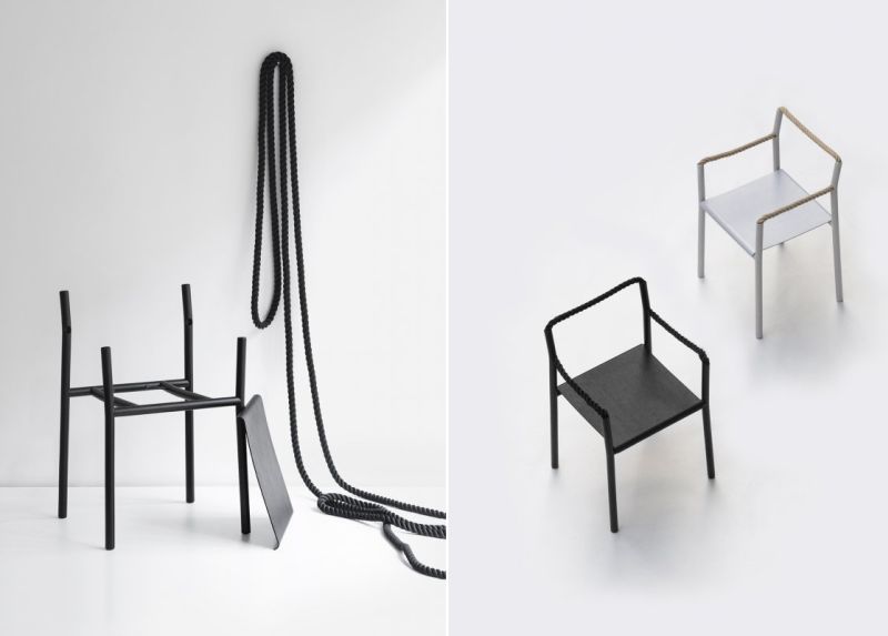 Ronan & Erwan Bouroullec Design Rope Chair for Artek 