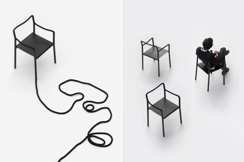 Ronan & Erwan Bouroullec Design Rope Chair for Artek 