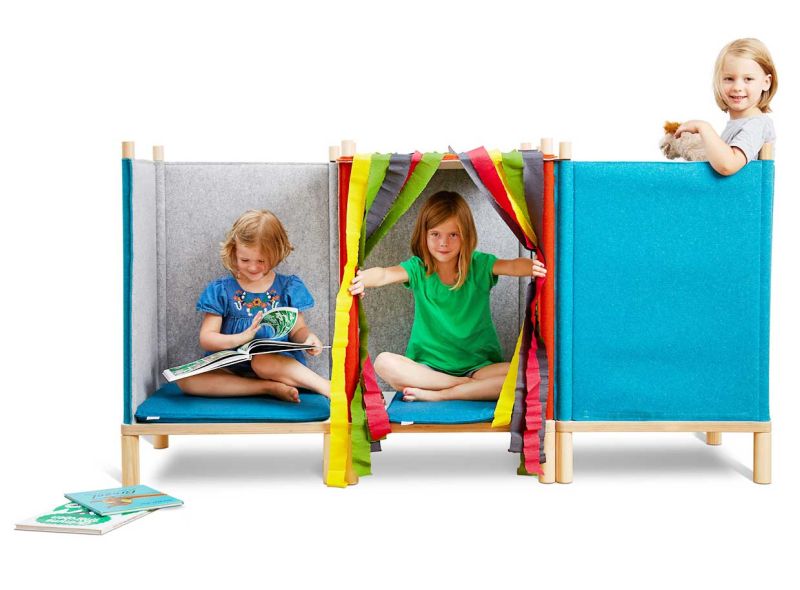 Sila Modular Acoustic Furniture System for Kids