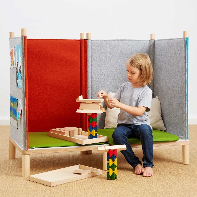 Sila Modular Acoustic Furniture System for Kids