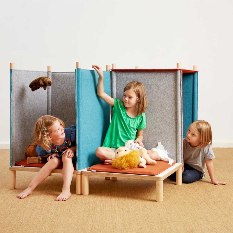 Sila Modular Acoustic Furniture System for Kids