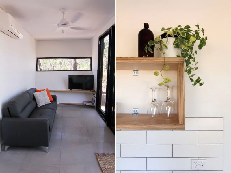 This Rental Cabin in Hideaway Litchfield, Australia is Made out of Shipping Containers 