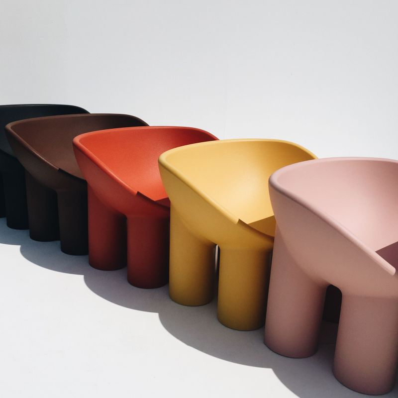 Faye Toogood Designs Roly Poly Armchair for Driade