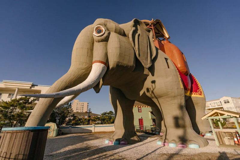 Jersey Landmark Lucy the Elephant Rented on Airbnb for Short-Term Stay