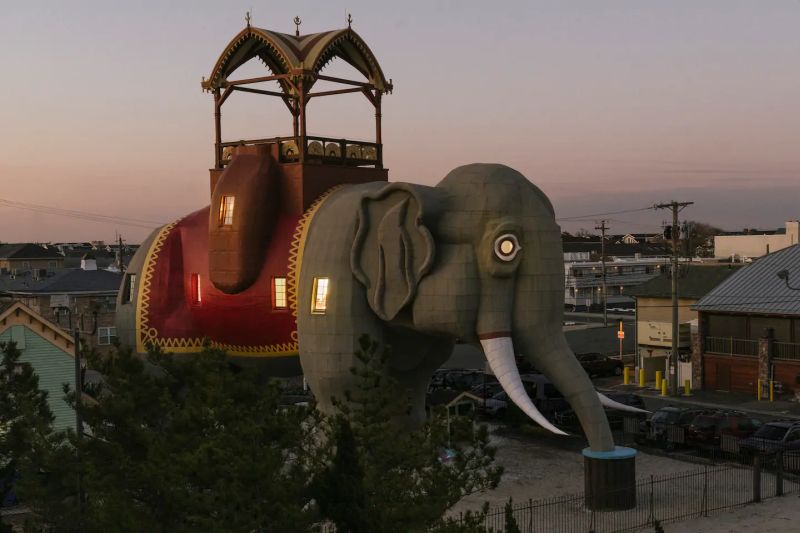 Jersey Landmark Lucy the Elephant Rented on Airbnb for Short-Term Stay