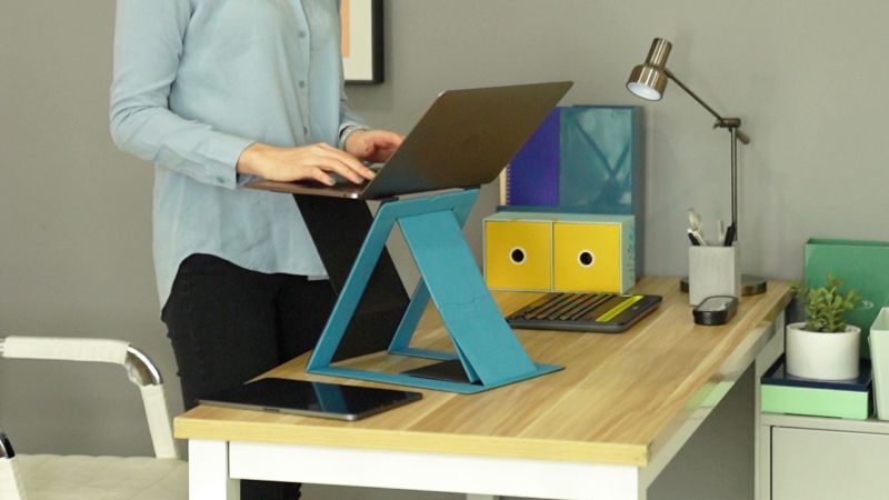 MOFT Z Invisible Sit-Stand Desk is Perfect for Small Home Offices