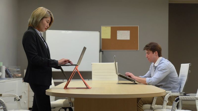 MOFT Z Invisible Sit-Stand Desk is Perfect for Small Home Offices